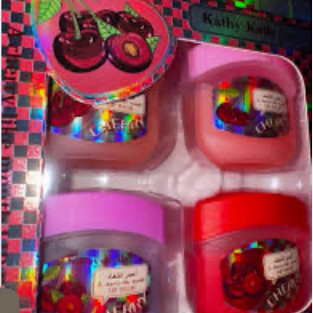 Kathy Kelly Cherry Lip Balm Set - Picture 4 of 4